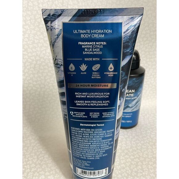 Bath and Body Works Men’s CLEAN SLATE 3 Piece Set - Picture 3 of 5